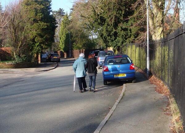 vehicles on pavements