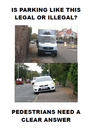 vehicles on pavements